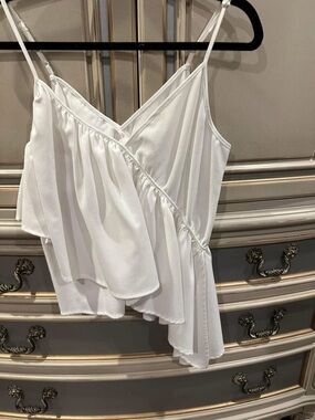 Like new Line & Dot Asymmetrical Tank cami top, XS